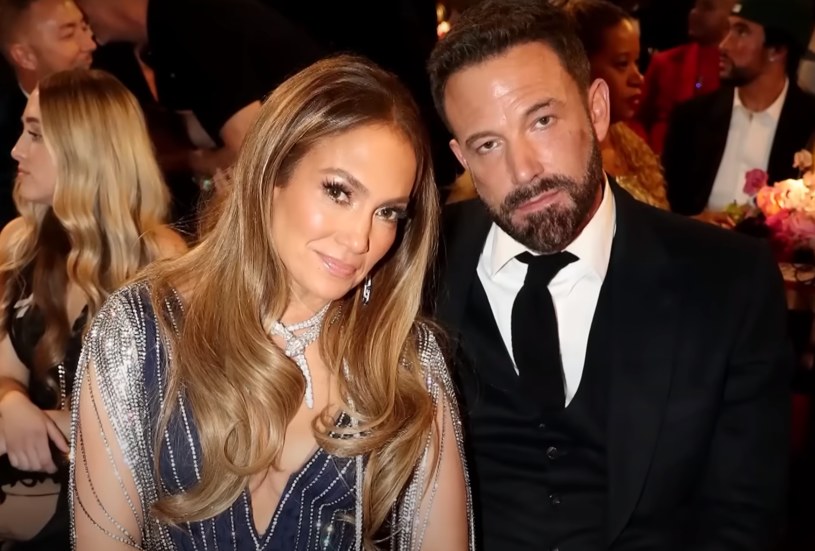 Jennifer Lopez, Ben Affleck - Grammy 2023 /Screen YouTube /materiał zewnętrzny