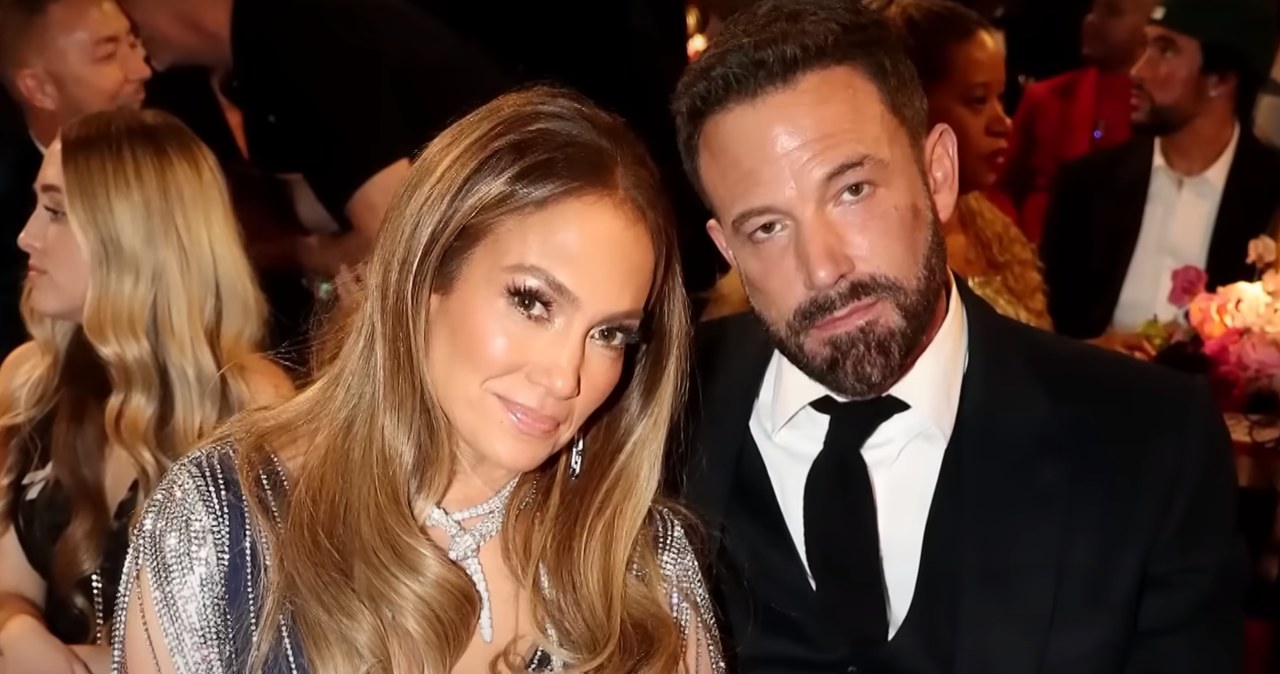 Jennifer Lopez, Ben Affleck - Grammy 2023 /Screen YouTube /materiał zewnętrzny