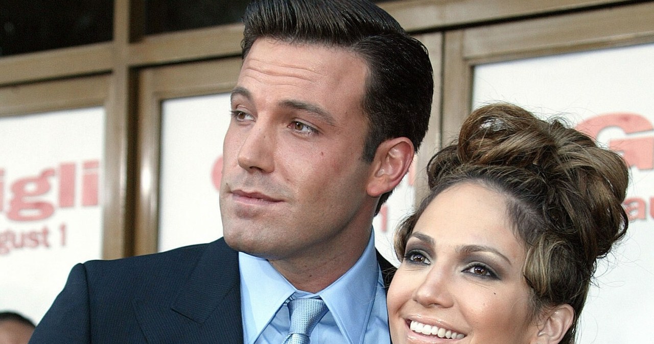 Jennifer Lopez i Ben Affleck fot. Mary Evans/Allstar/Graham Whitby Boot /Mary Evans Picture Library /East News