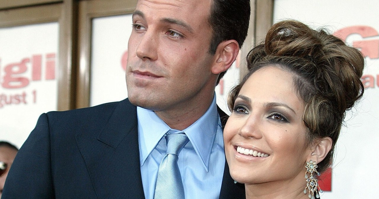 Jennifer Lopez i Ben Affleck fot. Mary Evans/Allstar/Graham Whitby Boot /Mary Evans Picture Library /East News