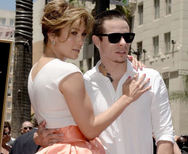 Jennifer Lopez i Casper Smart źle znosili rozłąkę? (fot. Kevin Winter) /Getty Images