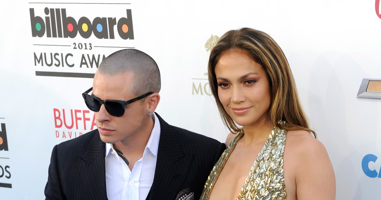 Jennifer Lopez i Casper Smart /David Becker /Getty Images