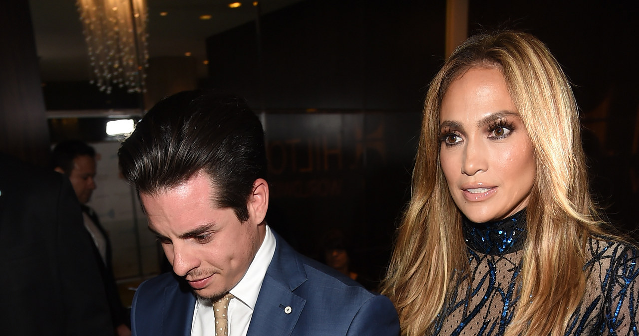 Jennifer Lopez i Casper Smart /Jason Merritt /Getty Images