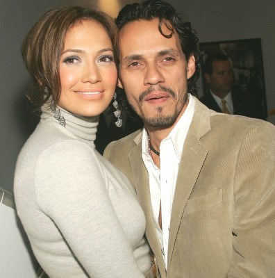 Jennifer Lopez i jej mąż Marc Anthony /AFP