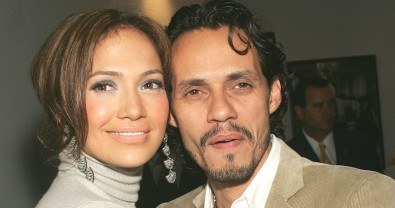 Jennifer Lopez i jej mąż Marc Anthony /AFP