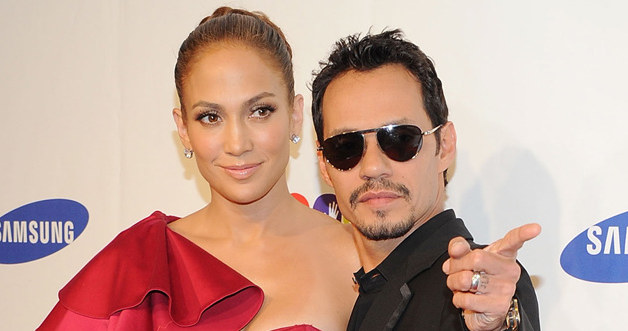 Jennifer Lopez i Mark Anthony, fot.Jason Kempin &nbsp; /Getty Images/Flash Press Media