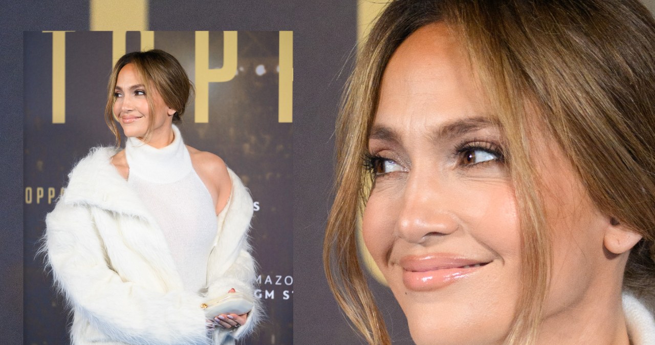 Jennifer Lopez w projekcie Magdy Butrym /Joanne Davidson / Camerapress / Forum /Agencja FORUM