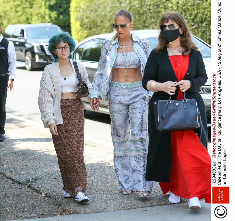 Jennifer Lopez z córką Emmą /Rex Features/EAST NEWS /East News