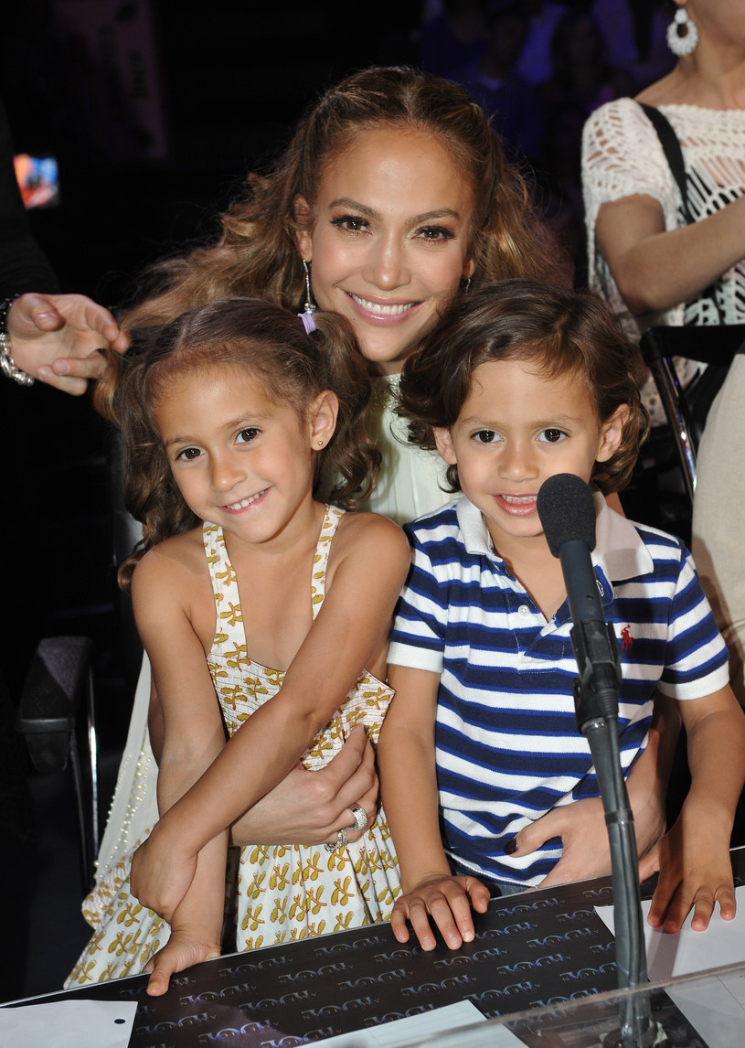 Jennifer Lopez z dziećmi /FOX via Getty Images /Getty Images