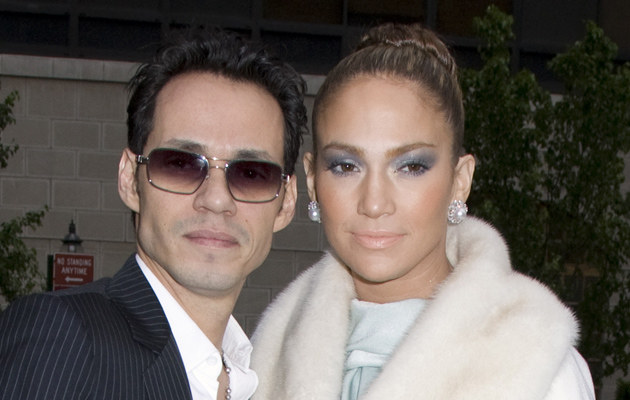 Jennifer Lopez z mężem &nbsp; /Splashnews