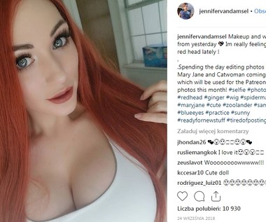 Jennifer Van Damsel: Cosplayerka o uwodzącym spojrzeniu