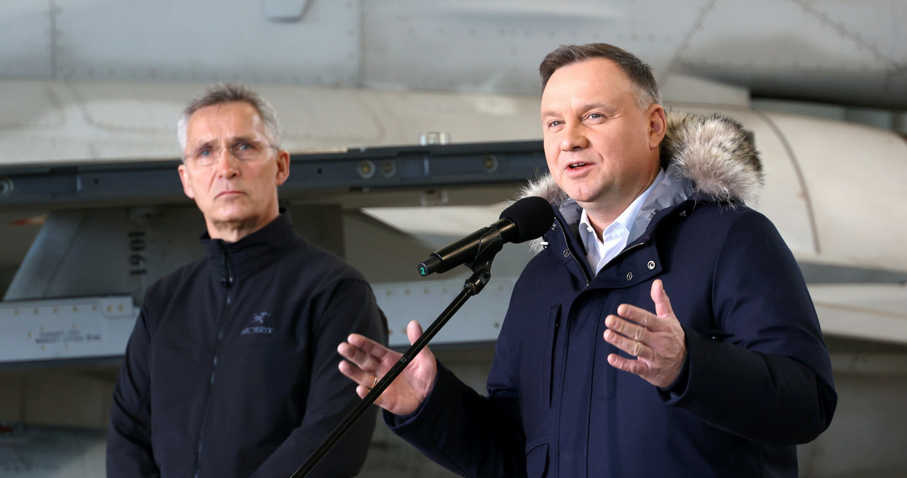 Jens Stoltenber, Andrzej Duda /East News