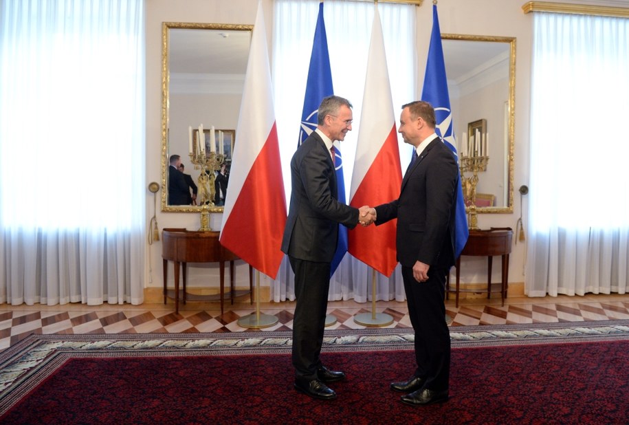 Jens Stoltenberg i Andrzej Duda /PAP/Jacek Turczyk /PAP