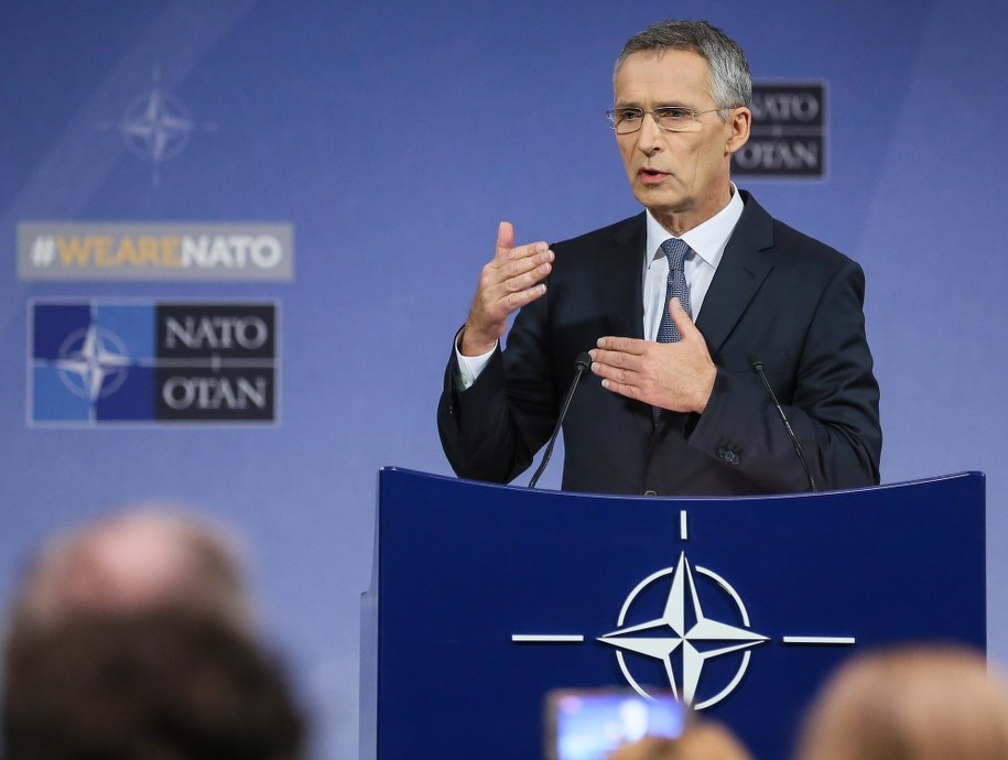 Jens Stoltenberg /STEPHANIE LECOCQ  /PAP/EPA