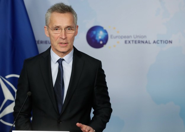 Jens Stoltenberg /STEPHANIE LECOCQ  /PAP/EPA