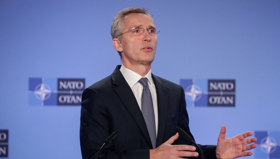 Jens Stoltenberg /STEPHANIE LECOCQ  /PAP/EPA