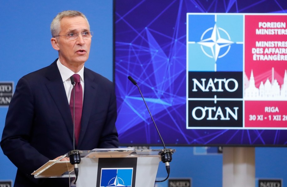 Jens Stoltenberg /STEPHANIE LECOCQ  /PAP/EPA