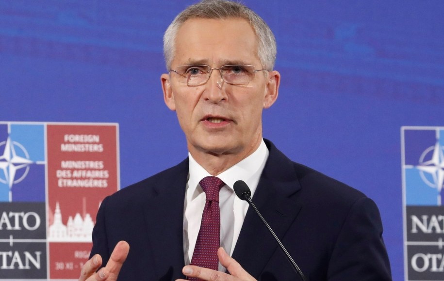 Jens Stoltenberg /TOMS KALNINS  /PAP/EPA