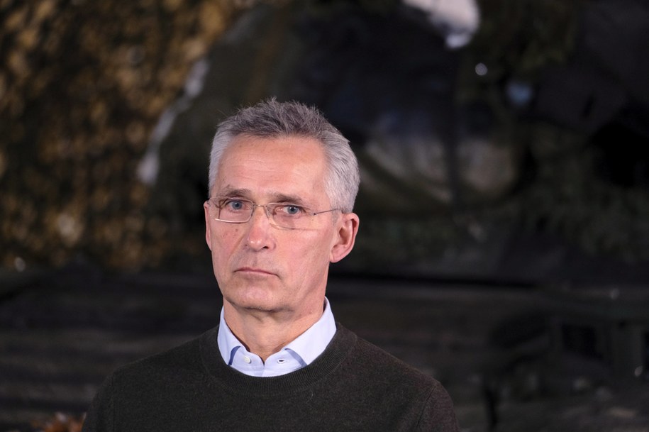 Jens Stoltenberg /VALDA KALNINA /PAP/EPA