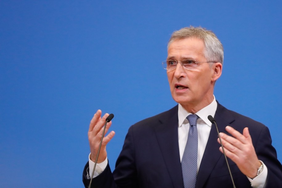 Jens Stoltenberg /STEPHANIE LECOCQ  /PAP/EPA