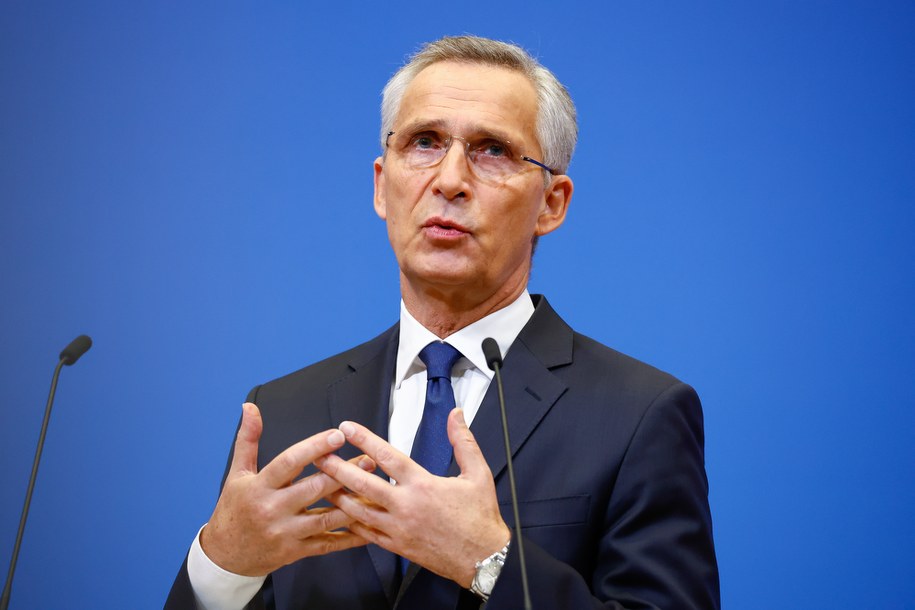 Jens Stoltenberg /STEPHANIE LECOCQ  /PAP/EPA