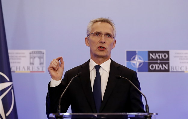 Jens Stoltenberg /ROBERT GHEMENT /PAP/EPA