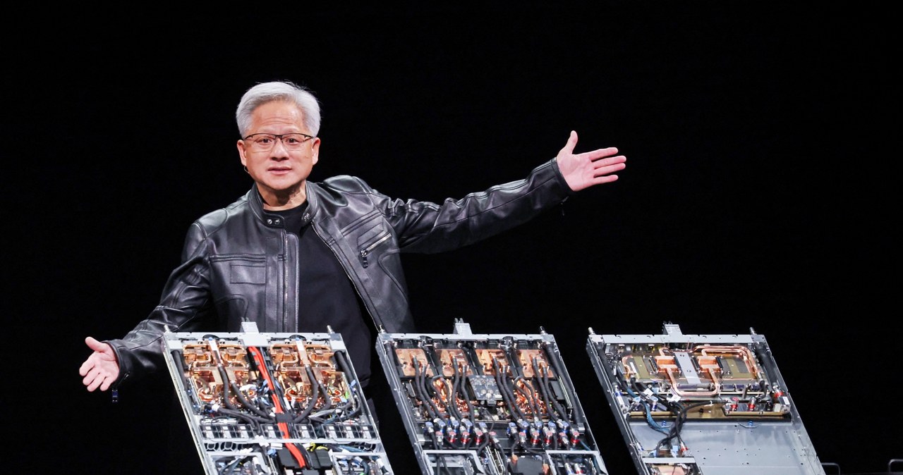 Jensen Huang, współzałożyciel i dyrektor generalny firmy Nvidia / I-Hwa CHENG /AFP