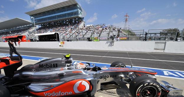 Jenson Button na torze Suzuka /AFP