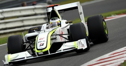 Jenson Button w Brawn GP /AFP