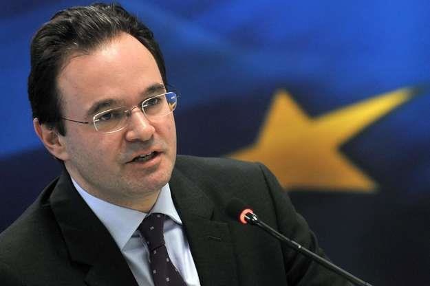 Jeorjos Papakonstandinu, b. minister finansów Grecji /AFP