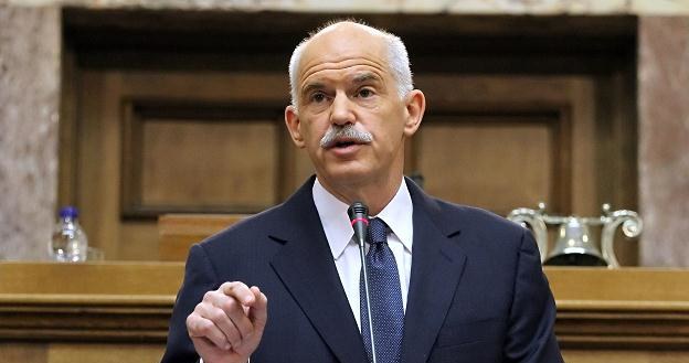 Jeorjos Papandreu, premier Grecji /AFP
