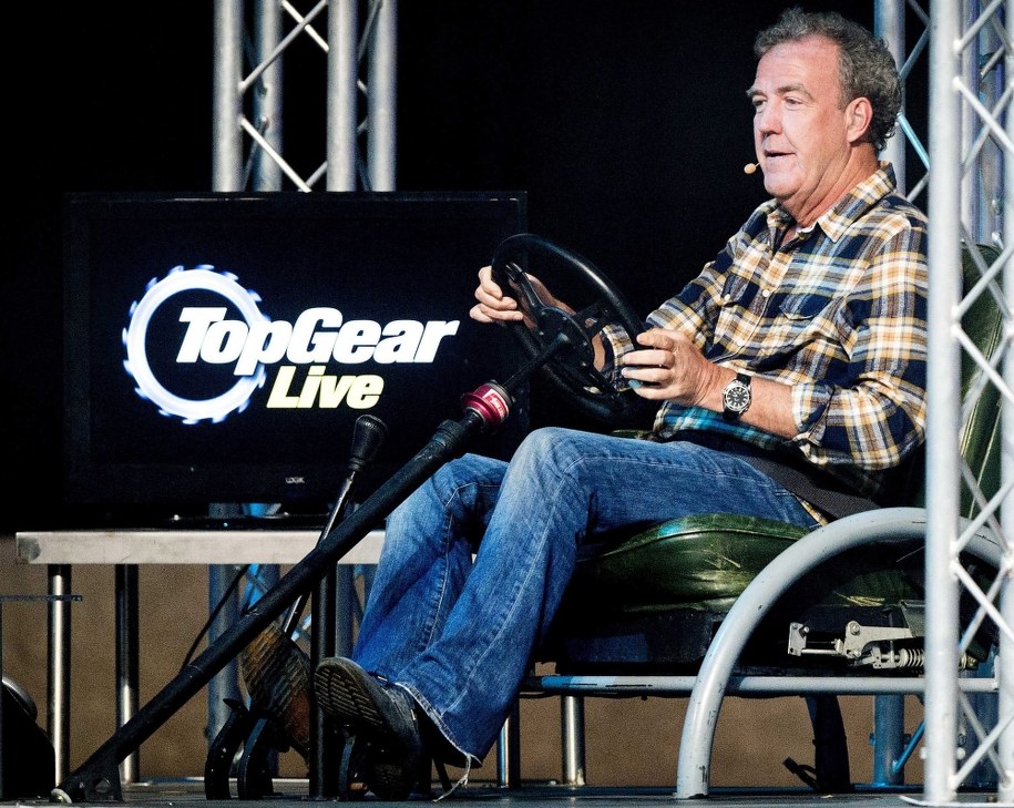 Jeremy Clarkson podczas występu w Amsterdamie / 	KOEN VAN WEEL    /PAP/EPA