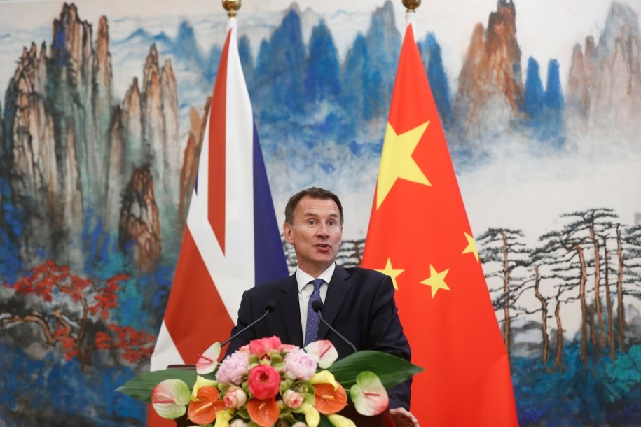 Jeremy Hunt /WU HONG /PAP/EPA