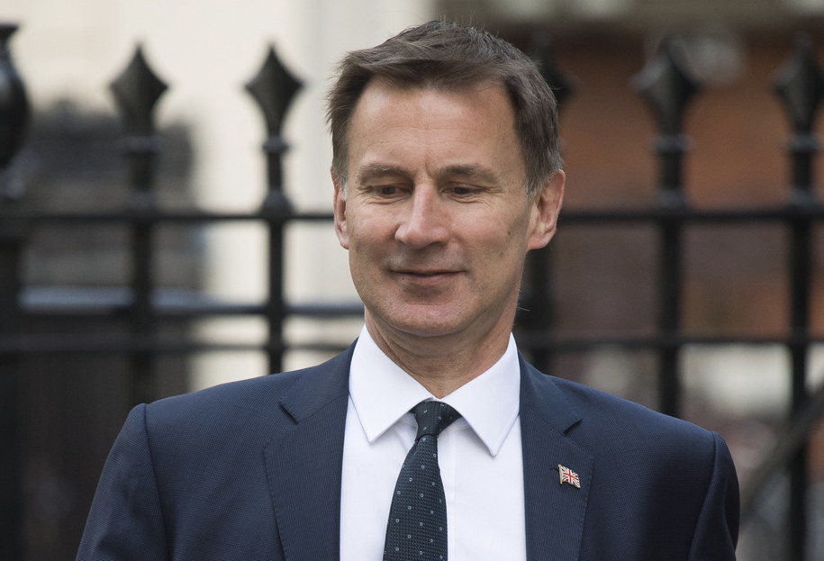 Jeremy Hunt /NEIL HALL /PAP/EPA