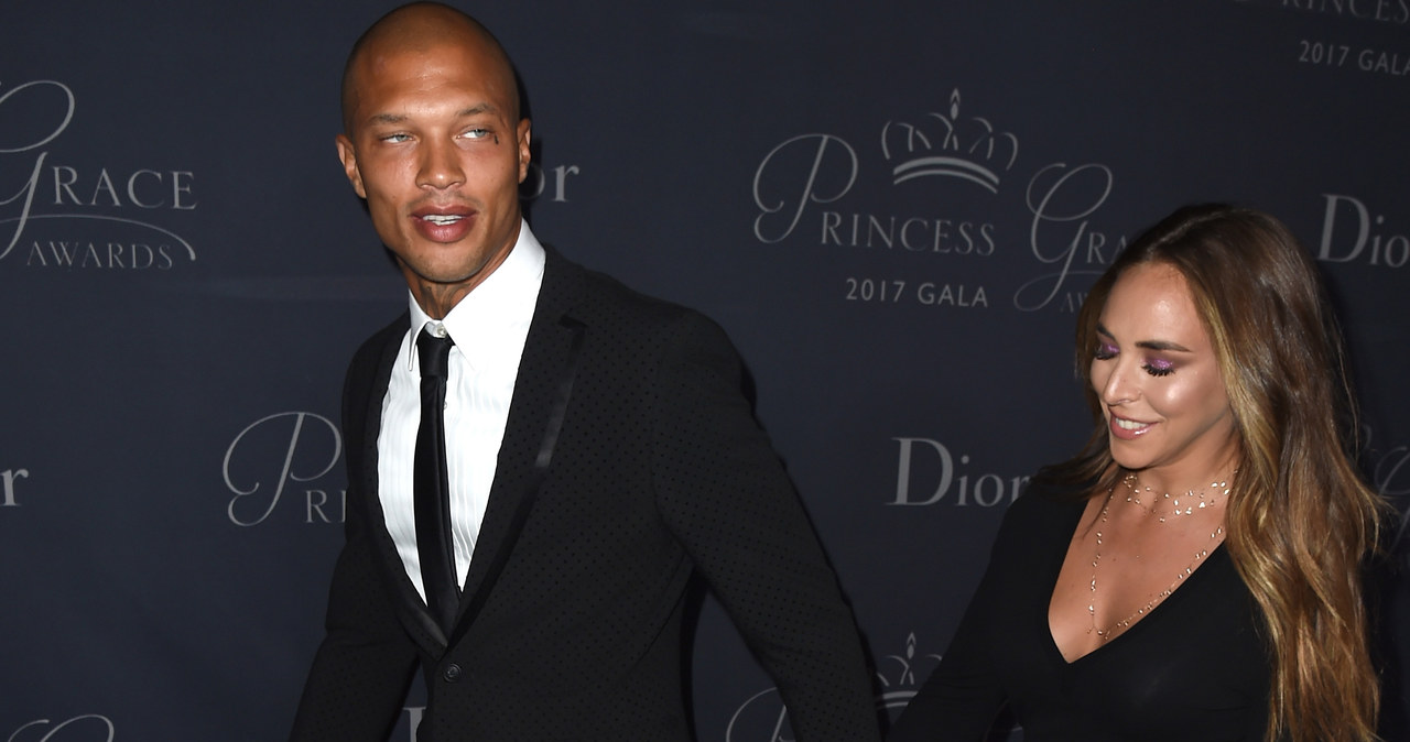 Jeremy Meeks i Chole Green /Kevin Winter /Getty Images