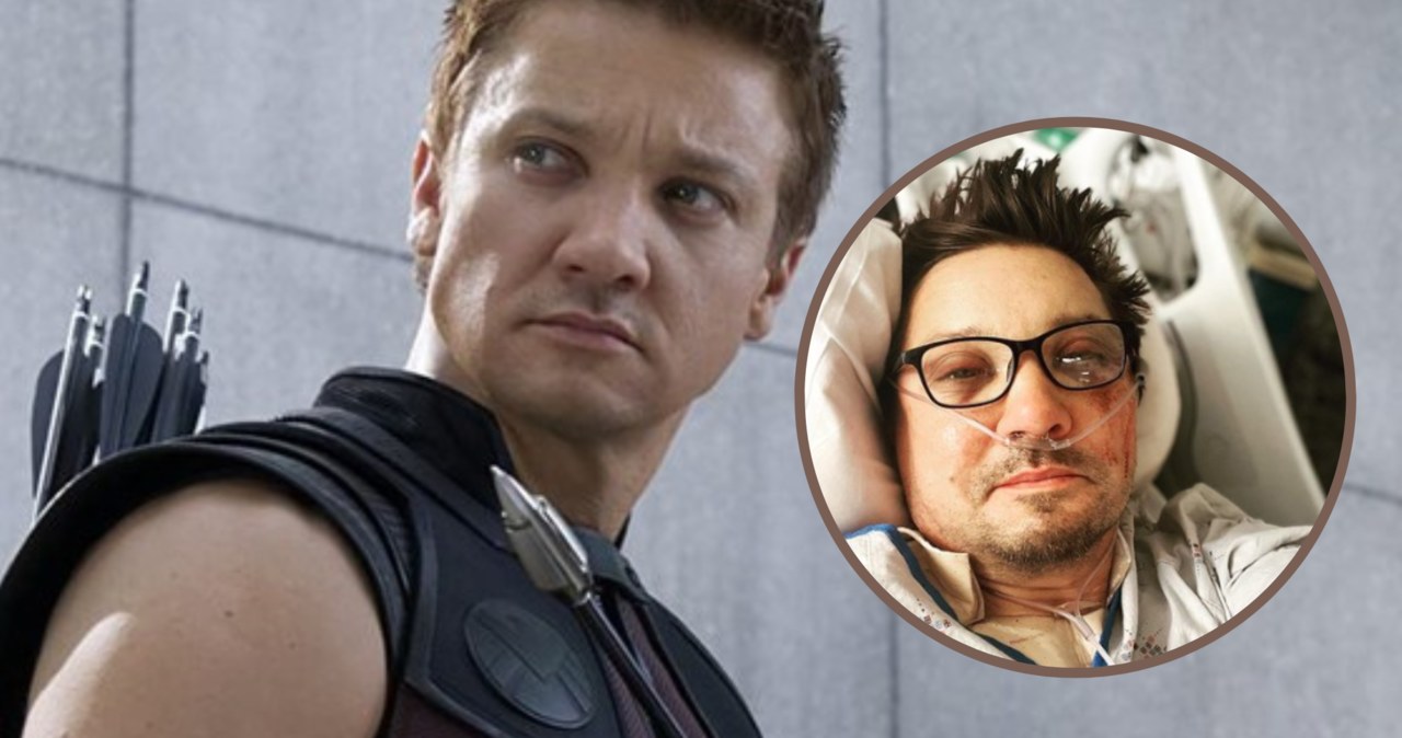 Jeremy Renner jako Sokole Oko w filmie "Avengers" /materiał zewnętrzny