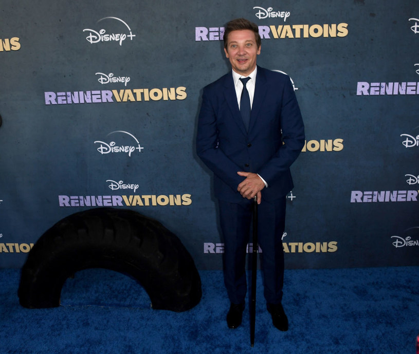 Jeremy Renner na premierze show "Rennervations" /Albert Ortega /Getty Images