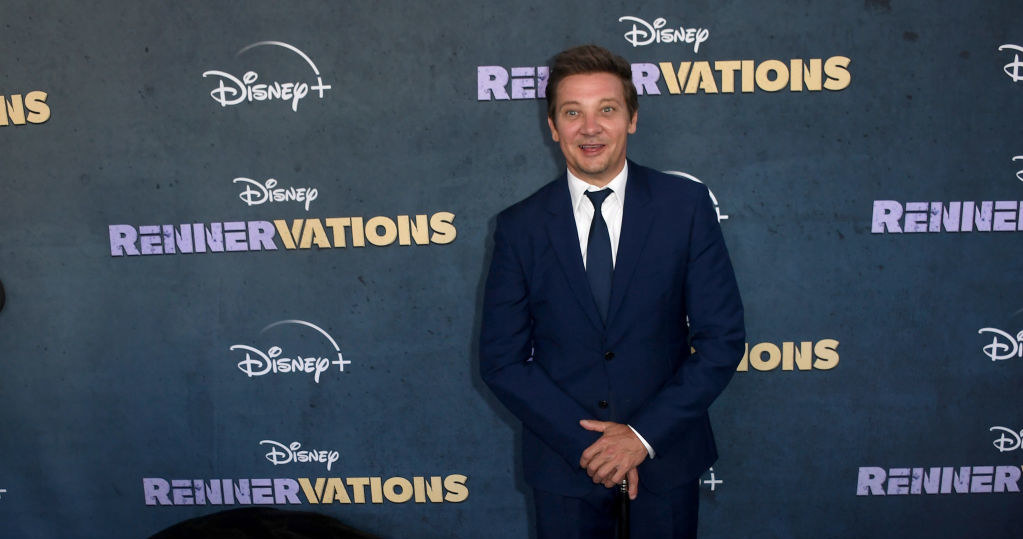 Jeremy Renner na premierze show "Rennervations" /Albert Ortega /Getty Images