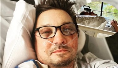 Jeremy Renner pokazał poruszające zdjęcie z rehabilitacji. Liczba złamanych przez niego kości przeraża!