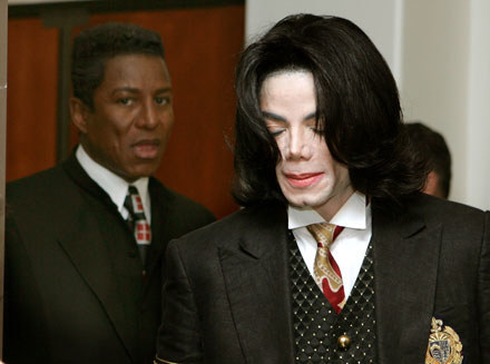 Jermain i Michael Jacksonowie fot. Justin Sullivan /Getty Images/Flash Press Media