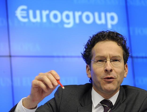 Jeroen Dijsselbloem, holenderski minister finansów, szef eurogrupy /AFP