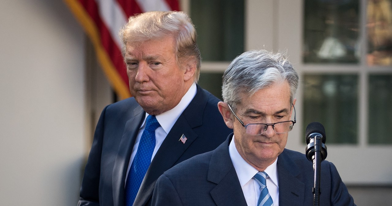 Jerome Powell na celowniku Donalda Trumpa? Konflikt narasta /Drew Angerer / GETTY IMAGES NORTH AMERICA / Getty Images via AFP /AFP