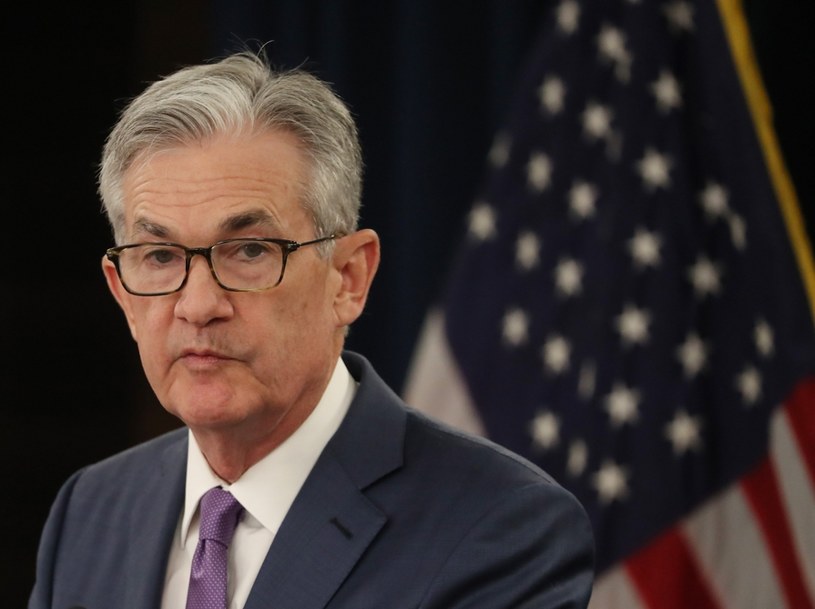 Jerome Powell, prezes Fed amerykańskiego banku centralnego, fot.Mark Wilson. /SE/East News