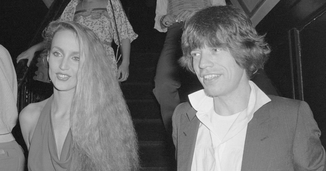 Jerry Hall i Mick Jagger, 1978 r. /Getty Images