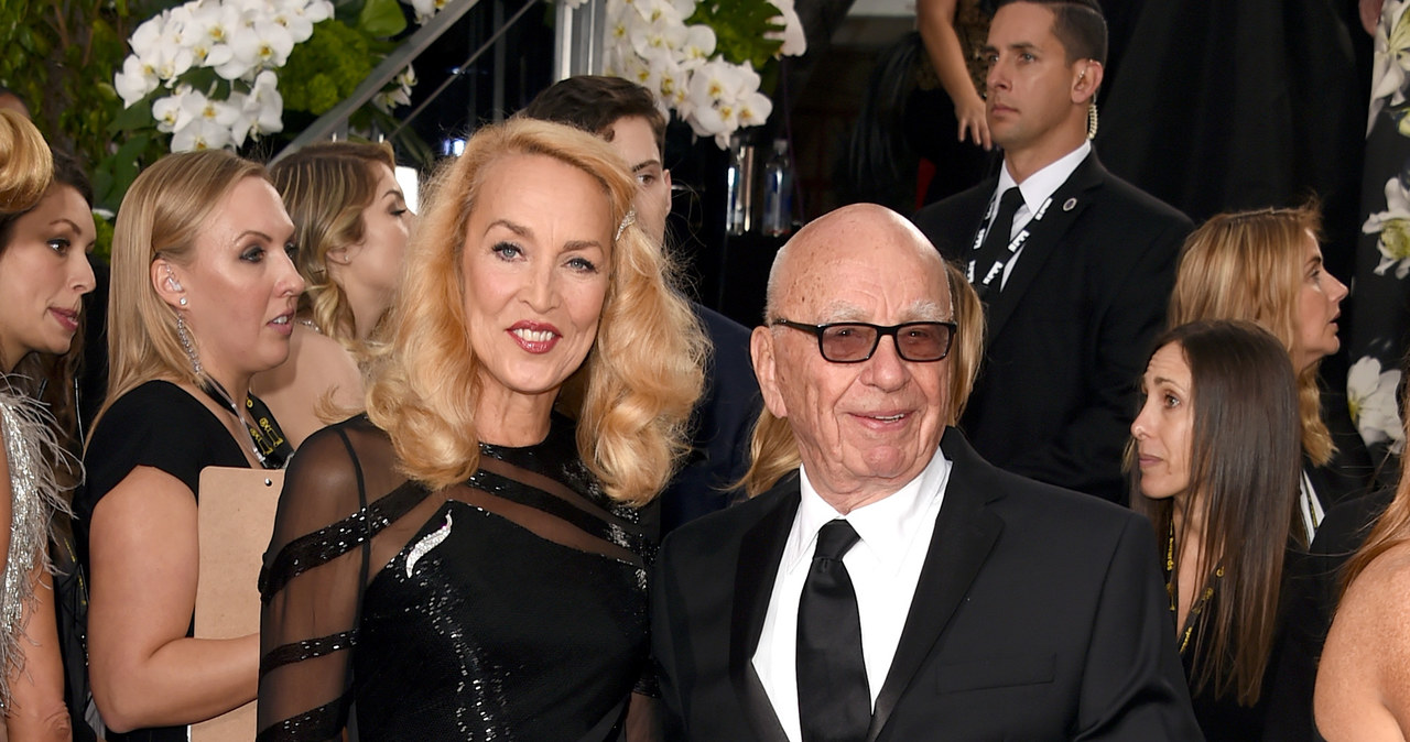 Jerry Hall i Rupert Murdoch /Jason Merritt /Getty Images