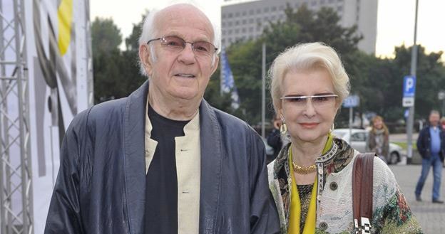 Jerzy Antczak i Jadwiga Barańska na festiwalu w Gdyni /AKPA