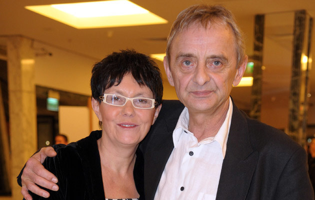 Jerzy Bończak z żoną, fot.Radosław Nawrocki &nbsp; /Agencja FORUM