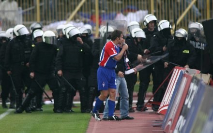 Jerzy Brzęczek apeluje o spokój na trybunach, fot. edytor.net /Agencja Przegląd Sportowy