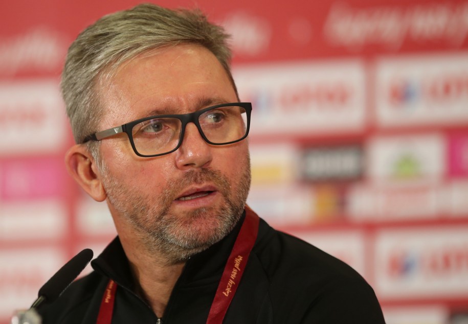 Jerzy Brzęczek - trener piłkarskiej reprezentacji Polski / 	Andrzej Grygiel    /PAP