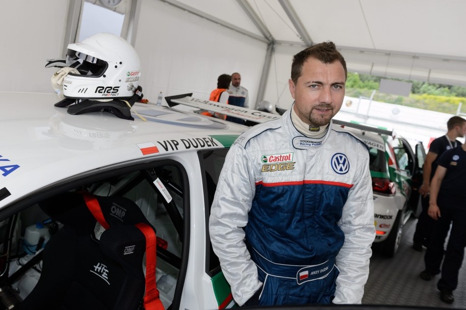 Jerzy Dudek na Volkswagen Castrol Cup w Poznaniu. /Jakub Kaczmarczyk /PAP